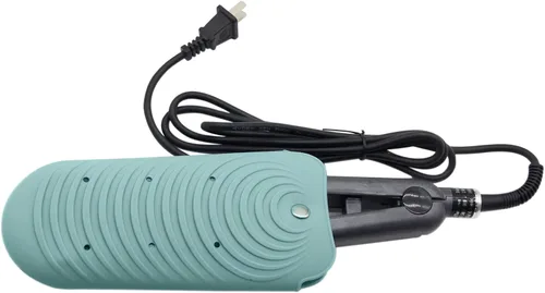 Vista 12 de Funda de silicona aislante de calor para herramientas de peinado del cabello, rizadores y planchas planas, cubierta de viaje antideslizante, pequeña