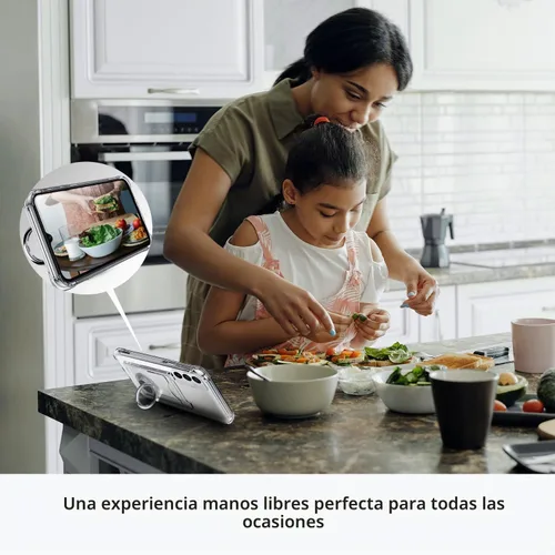 Vista 4 de Shields Up Funda para Samsung Galaxy A15 5G con soporte para tarjetas