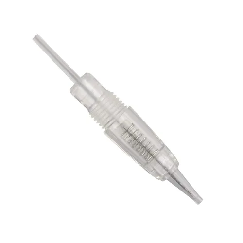 Vista 8 de Agujas de tatuaje de tornillo desechables redondas, 10 Uds. para maquillaje Rotary ceja tatuaje máquina pluma kit J94 (1R)