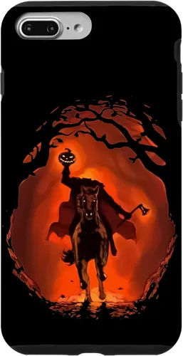 Vista 12 de iPhone 16 halloween scary pumpkin headless horseman Case