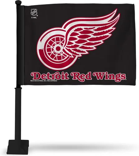Vista 30 de Rico Industries Bandera de coche alternativa de doble cara de la NHL