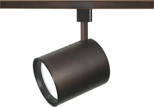 Vista 70 de TH205 R20 cabezal de carril cilíndrico de Nuvo, color negro, TH281, 150.00watts, 120.00 volts Blanco