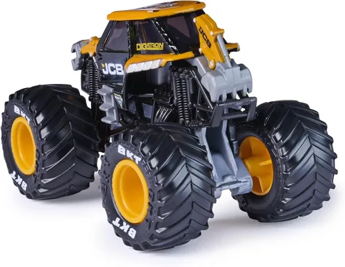 Vista 3 de Monster Jam 2026 - Camión fundido a troquel oficial 1:64 Serie 46 Legacy Trucks JCB DIGatron