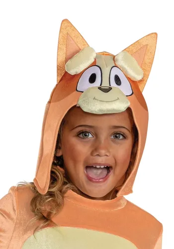 Vista 6 de Disfraz Deluxe de Bingo para Niños Pequeños Bluey Multicolor