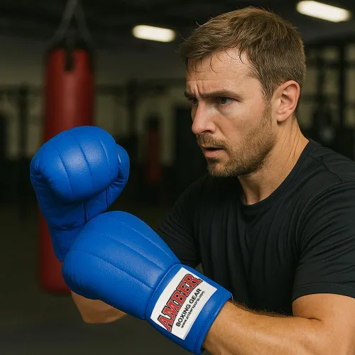 Vista 4 de Extreme Boxing Bag Gloves Premium Quality Leather, Enhanced Protection, Comfort Fit, Versatile Use, Professional-Grade Performance