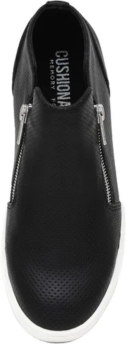 Vista 5 de CUSHIONAIRE Hart Hidden - Tenis de plataforma para mujer, disponibles en modelos anchos