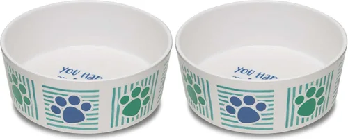 Vista 12 de Loving Pets Dolce Moderno Cuenco para Perros con Aspecto de Cerámica – Cuenco Moderno de Melamina para Comida de Perros y Cuenco de Agua para Perros