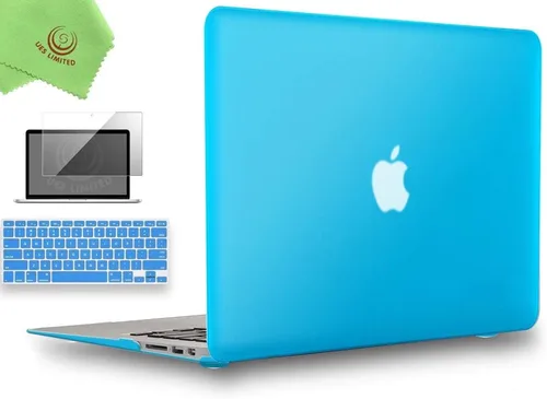 Vista 33 de UESWILL Funda rígida mate 3 en 1 compatible con MacBook de 12 pulgadas con pantalla Retina modelo A1534 + funda de teclado y protector de pantalla