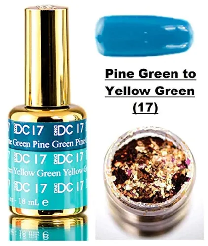 Vista 2 de DND DC MOOD - Esmalte de uñas en gel activado por temperatura premium caliente o frío margaritas que cambian de color con brillantina fabricado