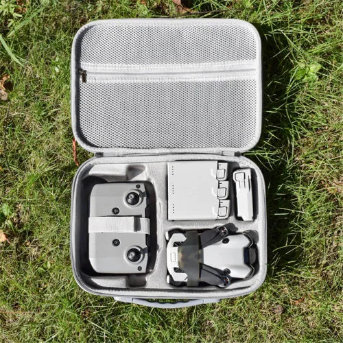 Vista 3 de Carrying Case for DJI Mini 4 Pro Fly More Combo (RC-N2 or RC 2 Controller), Mini 4 PRO Storage Bag Protective Cover Portable Travel Organizer