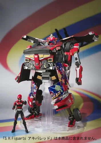 Vista 15 de BANDAI S.H. Figuarts Hikounin Sentai Akibaranger "Itassha Robo" (Importación de Japón)