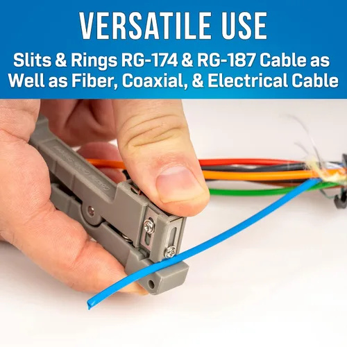 Vista 4 de Jonard Tools CSR-125 Herramienta compacta para ranura y anillo para cables, (0-0.125")