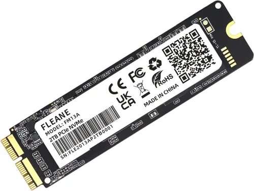 Vista 9 de FM13A NVME SSD de 256 GB con herramientas de bricolaje para MacBook Air A1465 A1466 (2013-2017), MacBook Pro Retina A1398 A1502 (2013-2015), iMac