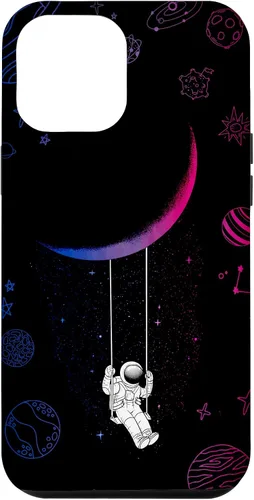 Vista 26 de Astronaut Moon Bisexual Flag Space LGBTQ Gay Pride Ally Bi Case for iPhone 17