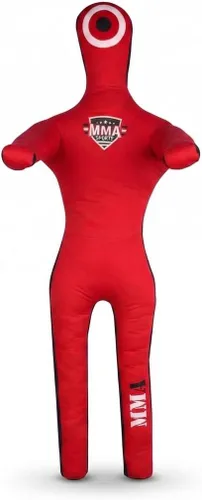 Vista 17 de MMA Deportes Brasileño JIU Jitsu Grappling Sumisión Lanzamiento Maniquí Punzonado Bolsa Pesada Kick Boxing Dummies SIN LLENAR Gris