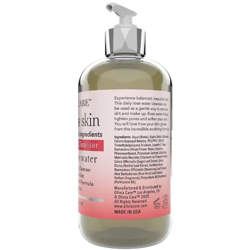 Vista 2 de Limpiador facial iluminador diario – Hidrata, hidrata, limpia – Ilumina las manchas de la edad, tensa y calma la piel – Antioxidantes – Todo