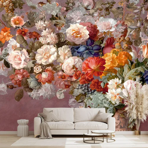 Vista 21 de Mural de hojas negras y doradas para dormitorio, papel tapiz botánico tropical, decoración de plantas, sala de estar, fondo de televisión, mural
