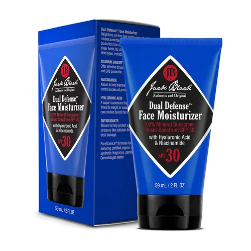 Vista 2 de Jack Black Crema hidratante facial Dual Defense™ - Protector solar 100% mineral de amplio espectro SPF 30