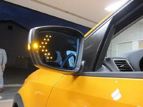 Vista 4 de iJDMTOY Par De Paneles De Circuito LED En Forma De Flecha Con 14-SMD Para La Retroadaptación De Los Intermitentes Detrás Del Espejo Lateral, Ámbar