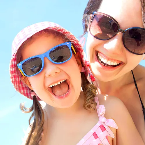 Vista 4 de GINMIC Gafas de sol para niños, regalos de fiesta, paquete de 12 unidades de neón de San Valentín para niños, niños y niñas, gran regalo