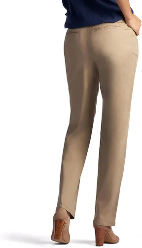 Vista 2 de LEE Pantalones rectos para uso diario de corte holgado para mujer