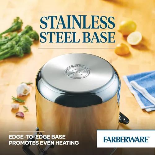 Vista 30 de Farberware Olla clásica de vapor hecha en acero inoxidable, 3 qt.