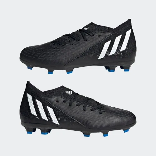 Vista 9 de Adidas Zapato de fútbol unisex Predator Edge.3 Firm Ground - Zapatos de fútbol para niños