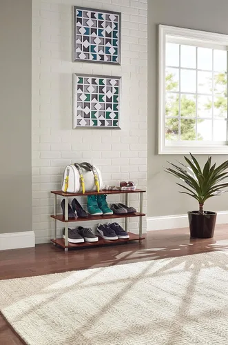 Vista 6 de ClosetMaid 5063 3-Tier Zapato Organizador, Café expreso