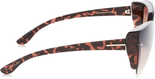Vista 3 de TAHARI Th705 Stylish 100% Uv Protective Women's Cat Eye Sunglasses. Elegant Gifts for Her, 65 Mm