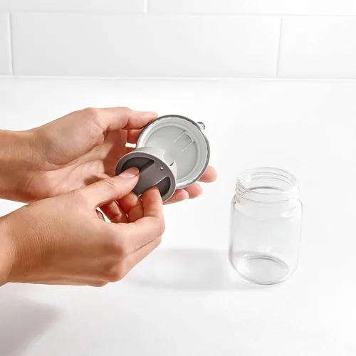 Vista 12 de OXO Good Grips - Dispensador de salsa de soja de vidrio de precisión de 5 onzas, transparente