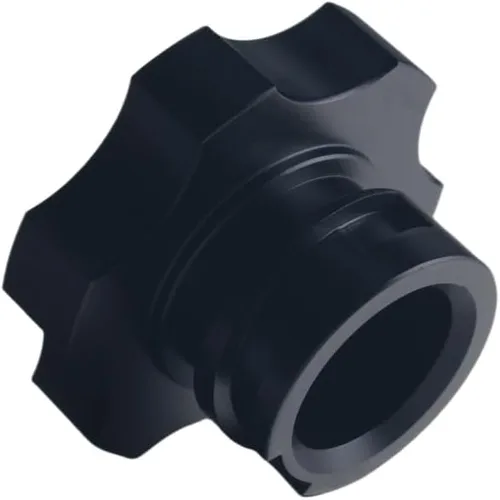 Vista 4 de DEWHEL Tapa de llenado de aceite de motor de aluminio compatible con GM 1992-2018 Número de referencia FC208 FC242 FC219 FC243 FC252 80987 MO-99