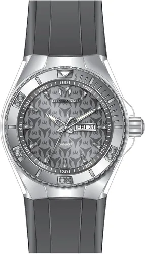 Vista 2 de Technomarine tm-115062de los hombres Cruise Monogram Reloj de visualización Gris de cuarzo analógico