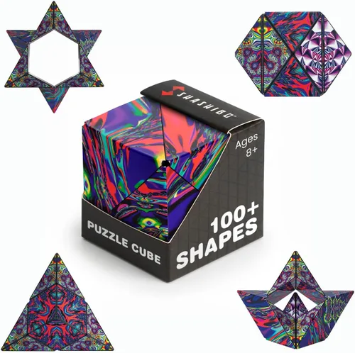 Vista 38 de Shashibo Juguete sensorial antiestrés para adultos y niños, juguete para aliviar el estrés para adultos, adolescentes y niños, juguetes geniales