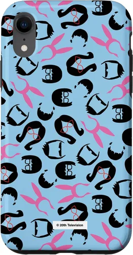 Vista 25 de Bob’s Burgers Bob Linda Gene Tina Louise Hair Light Blue Case for iPhone 17