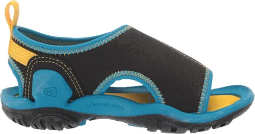 Vista 6 de KEEN Sandalias de punta abierta Knotch River unisex para niños