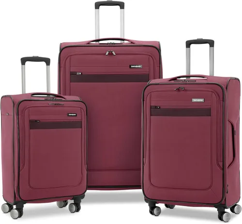 Vista 10 de Samsonite - Equipaje ligero y suave de la colección Ascella 3.0, con ruedas giratorias, Negro