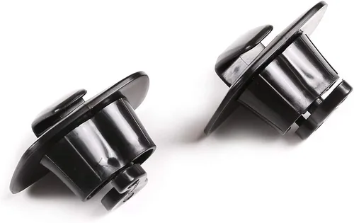 Vista 6 de Ganchos de techo interiores de plástico ABS Percha de ropa Gancho para Volvo V90 S90 XC40 XC60 XC90 2015-2020 2021 2022 (negro)