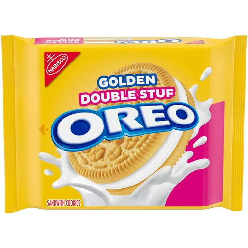 Vista 21 de OREO Galletas de sándwich de chocolate con crema sabor a chips de Java tamaño familiar, 17 onzas