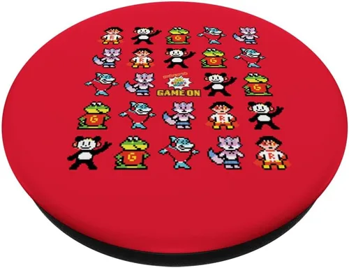 Vista 2 de Ryan's World Juego en PopSockets PopSockets intercambiables de 8 bits