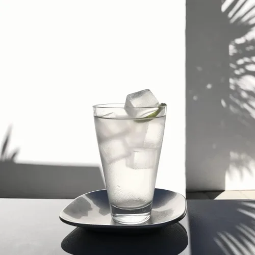 Vista 5 de glacio Bandeja para cubitos de hielo, moldes pequeños de silicona con tapas, sin BPA y flexible para cócteles y bebidas, juego de 2