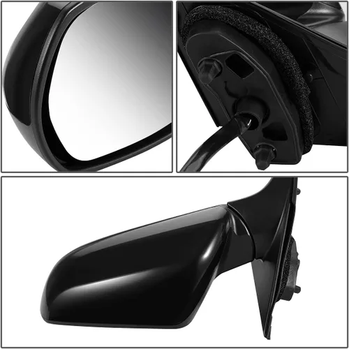 Vista 5 de DNA Motoring OEM-MR-HO1320308 Espejo de visión plegable de ajuste de potencia del lado izquierdo del conductor del estilo OEM compatible