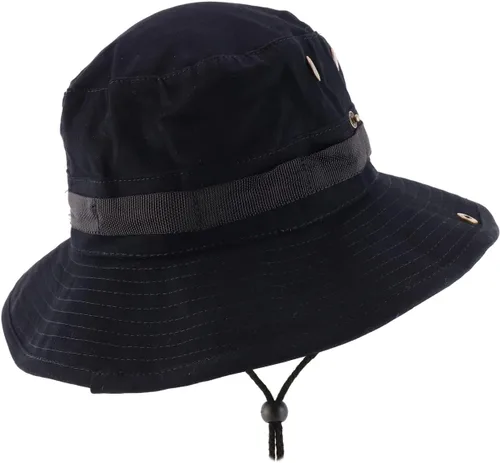 Vista 3 de Armycrew Gorra de estilo Boonie Jungle de tamaño grande con parche de bandera estadounidense
