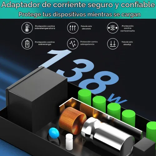Vista 5 de Fuente de alimentación de repuesto Dewalt N557514, adaptador de corriente de CA HKY para compresor Dewalt compatible con inflador de neumáticos
