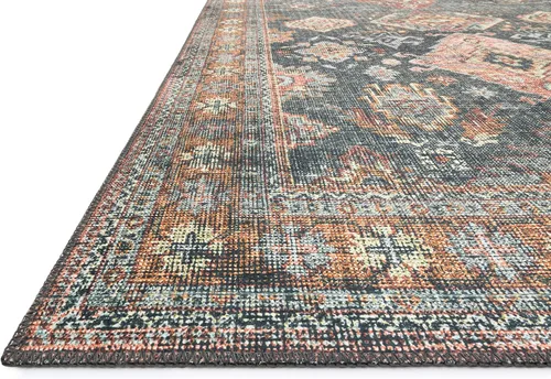Vista 4 de Loloi II Colección Skye SKY-10 - Alfombra de pasillo, 2'-6" x 10'-0", Mar/Óxido