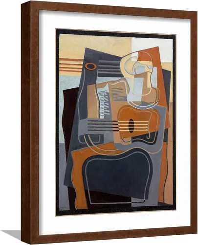 Vista 15 de ART Wall Giclee Print Le Gueridon, 1922 (Oil on Canvas) on Black Frame by Juan Gris, 12x16 Marco negro