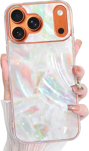 Vista 37 de Bonoma - Funda para iPhone 17 Pro Max 2025 con cristales brillantes, purpurina brillante
