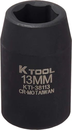 Vista 14 de K Tool International Impacto de zócalo 0.394 in 1/2" Dr