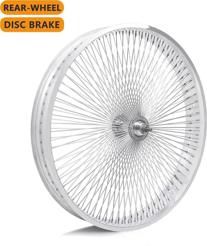 Vista 4 de Tracer WH-TR9529140 29" x4.0 Polish Rims Wheel Set Front & Rear for Single Speed, Coaster Brake/Disc Brake Option