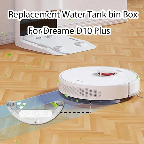 Vista 5 de Ytaland - Caja de depósito de agua de repuesto para Dreame D10 Plus robot aspirador piezas