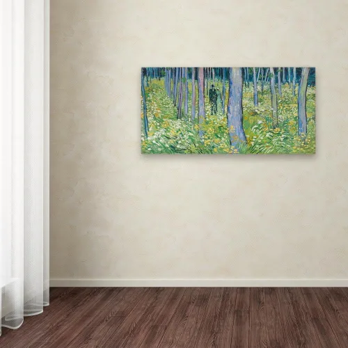 Vista 2 de Van Gogh - Lienzo decorativo para pared de 12.0 x 24.0 in